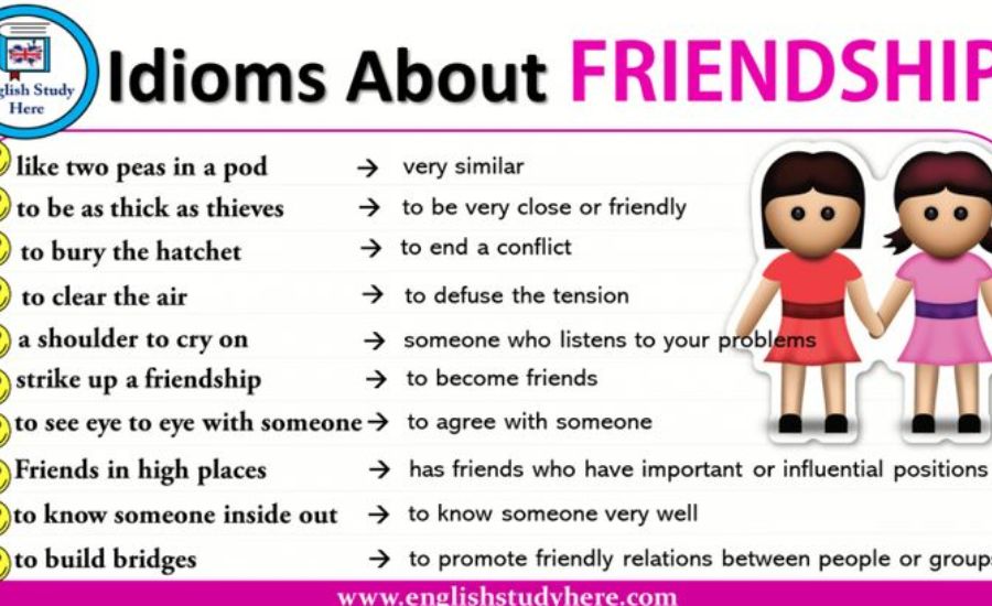 idioms-on-friendship
