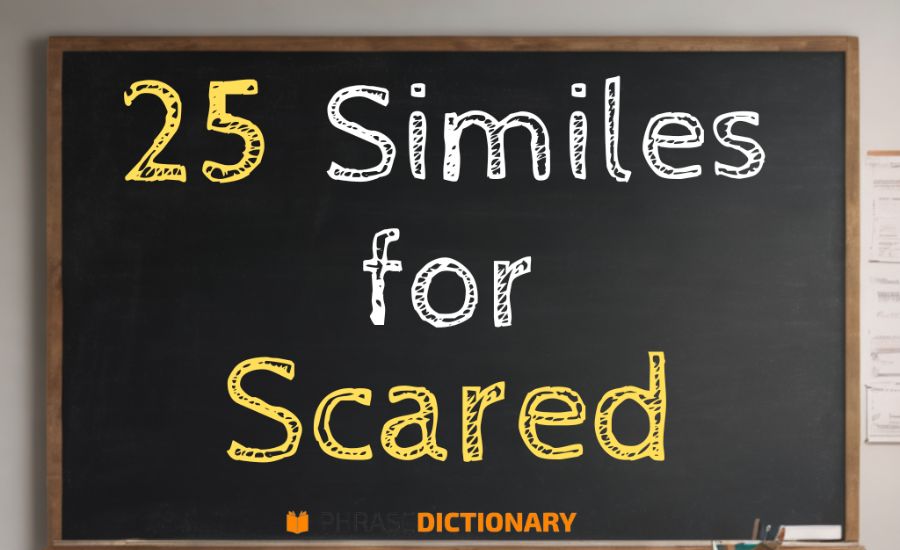 Similes for Scared