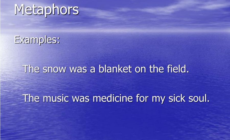 Snow Metaphors