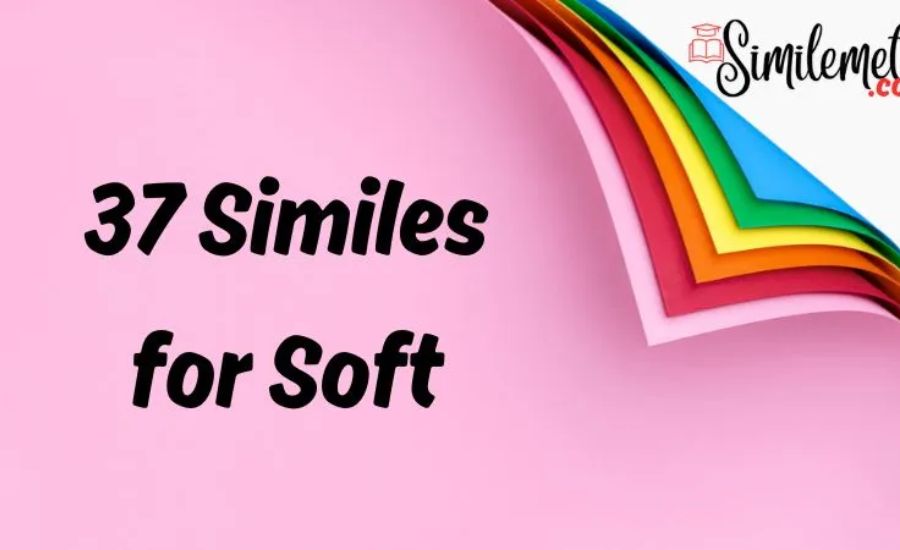 as soft as simile
