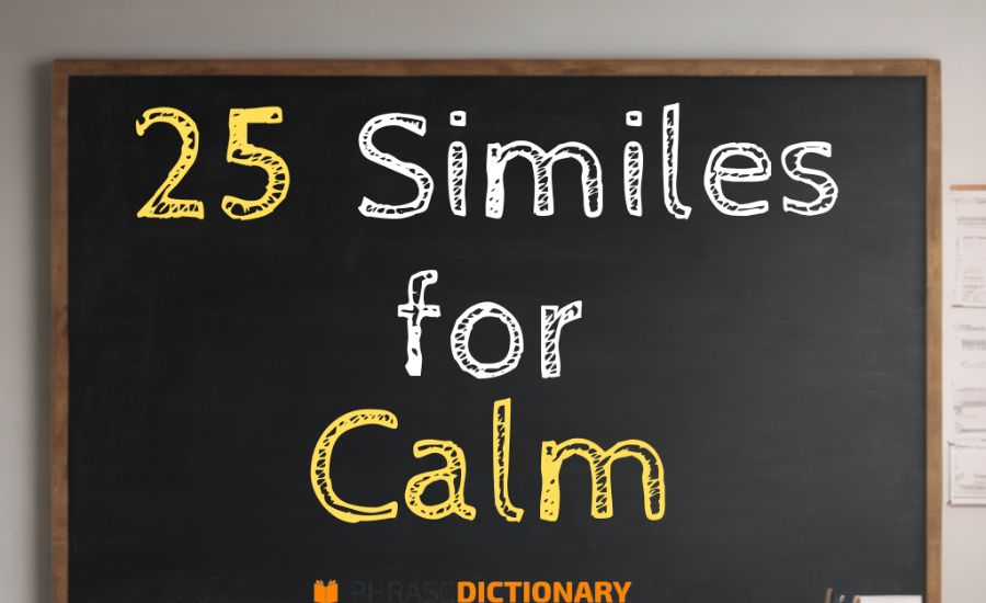 As Calm As What