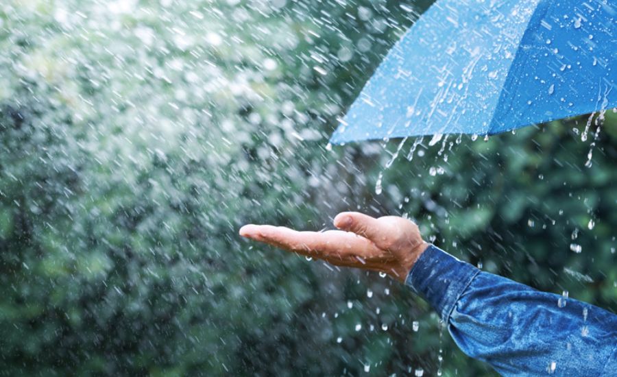 rain metaphor
