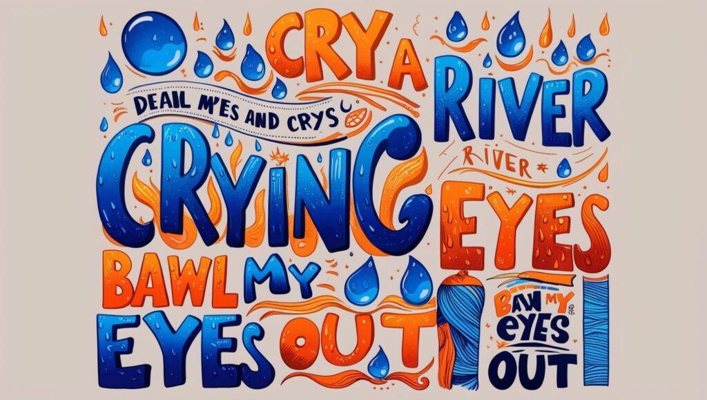 28 Metaphors for Crying 2 Drowning in Tears