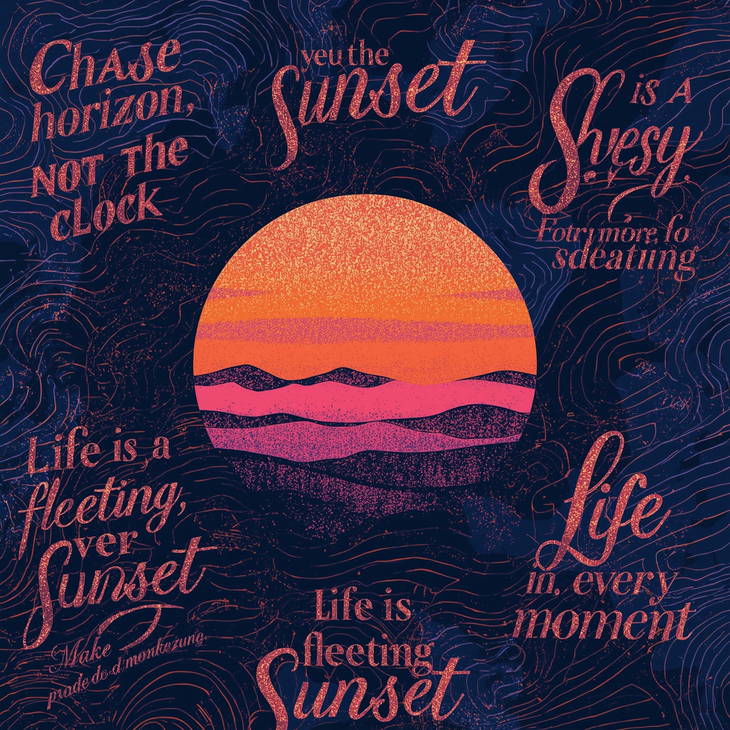 sunset metaphors